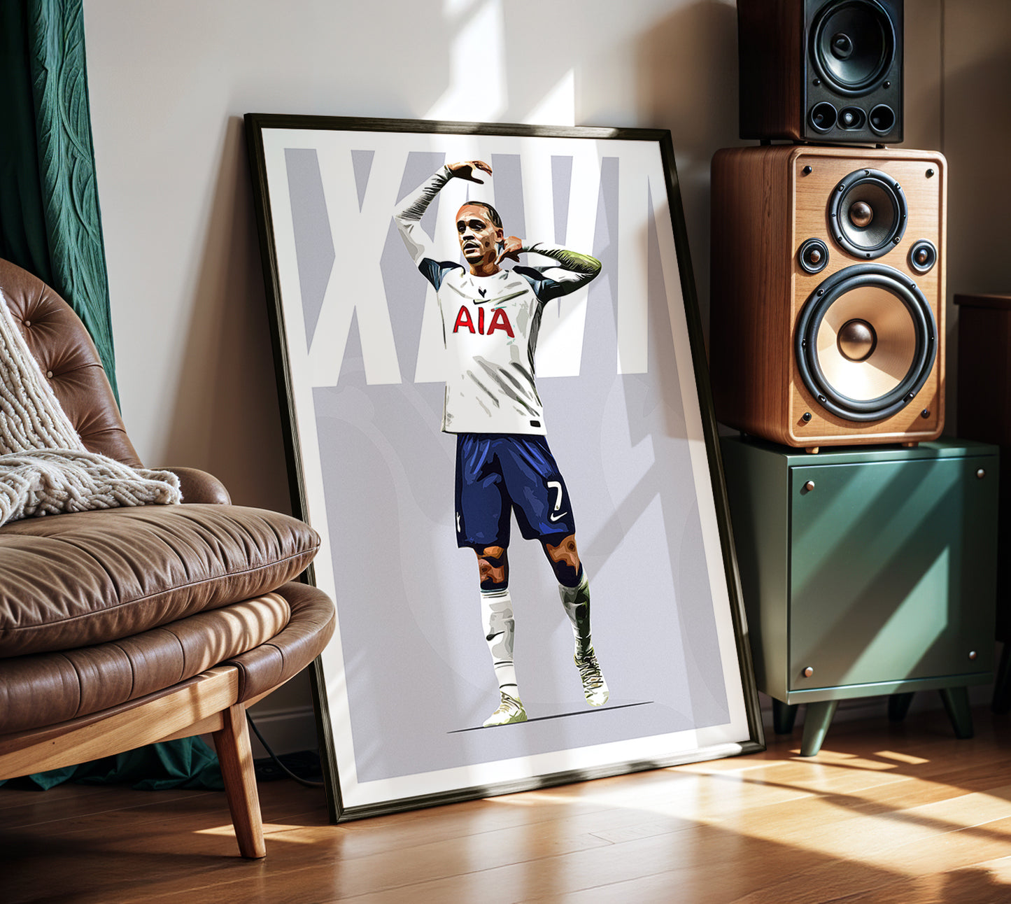 Xavi Simons 25/26 4K (Home) Poster