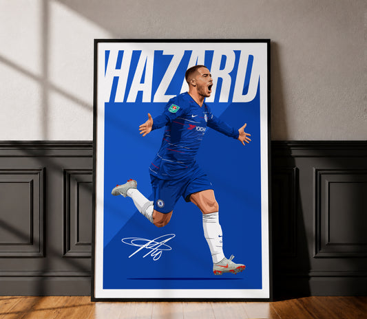 Eden Hazard Poster