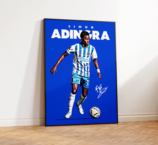 Simon Adingra 24/25 4K Poster