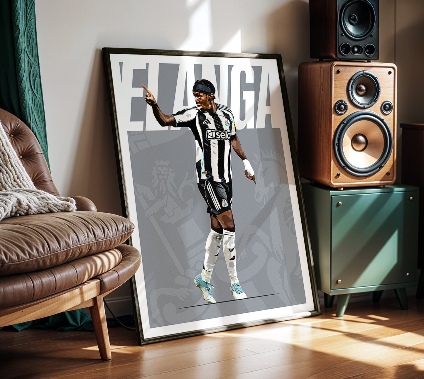 Anthony Elanga 25/26 4K (Home) Poster