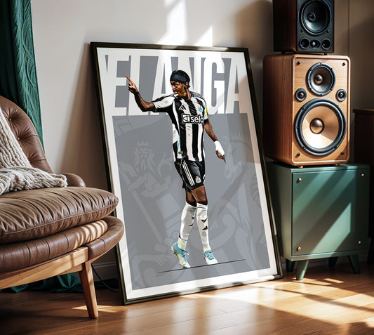 Anthony Elanga 25/26 4K (Home) Poster