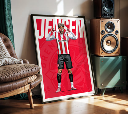 Mathias Jensen 25/26 4K (Home) Poster