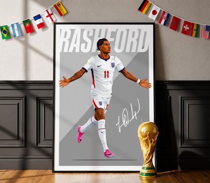 Marcus Rashford (England) Poster