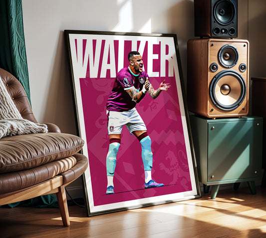 Kyle Walker 25/26 4K (Home) Poster