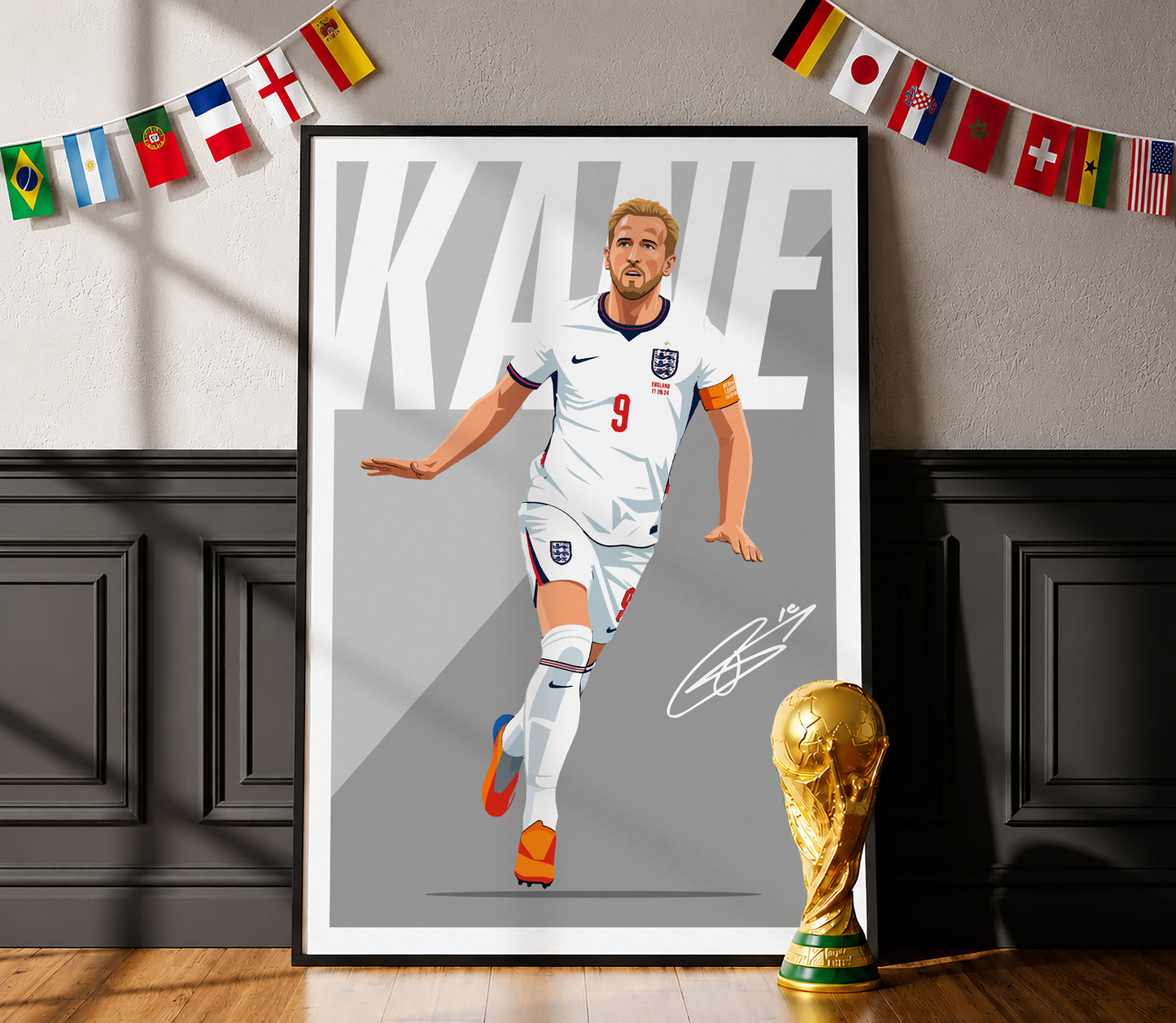 Harry Kane (England) Poster