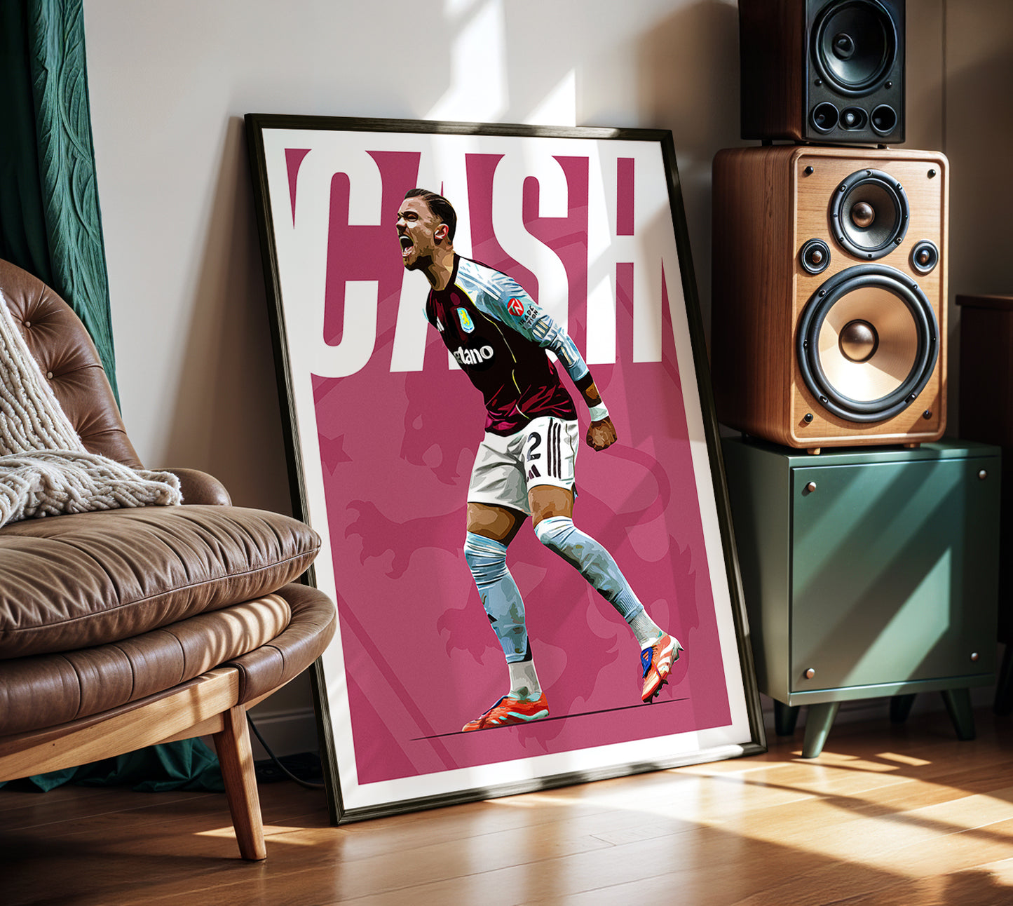 Matty Cash 25/26 4K (Home) Poster