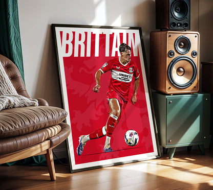Callum Brittain 25/26 4K (Home) Poster