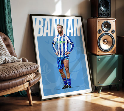 Barry Bannan 25/26 4K (Home) Poster
