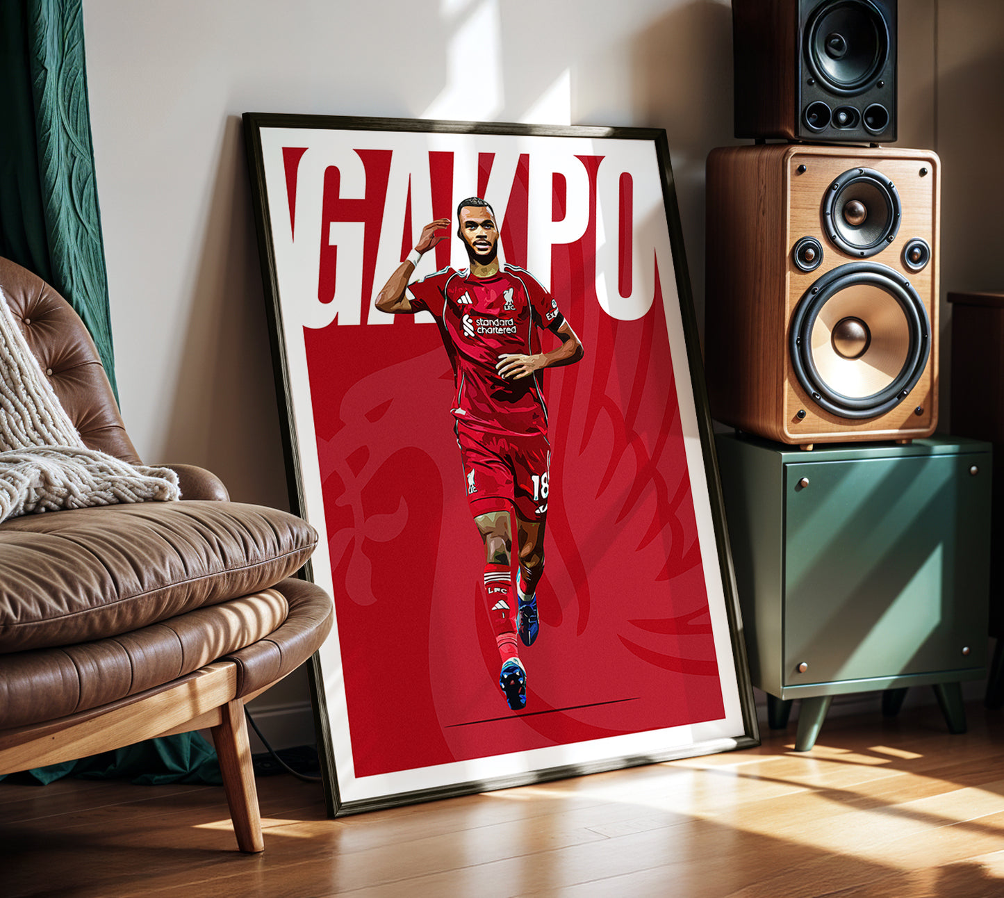 Cody Gakpo 25/26 4K (Home) Poster