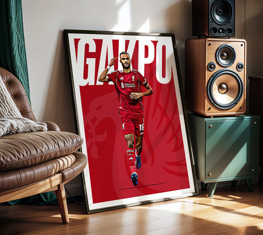 Cody Gakpo 25/26 4K (Home) Poster