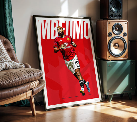 Bryan Mbeumo 25/26 4K (Home) Poster