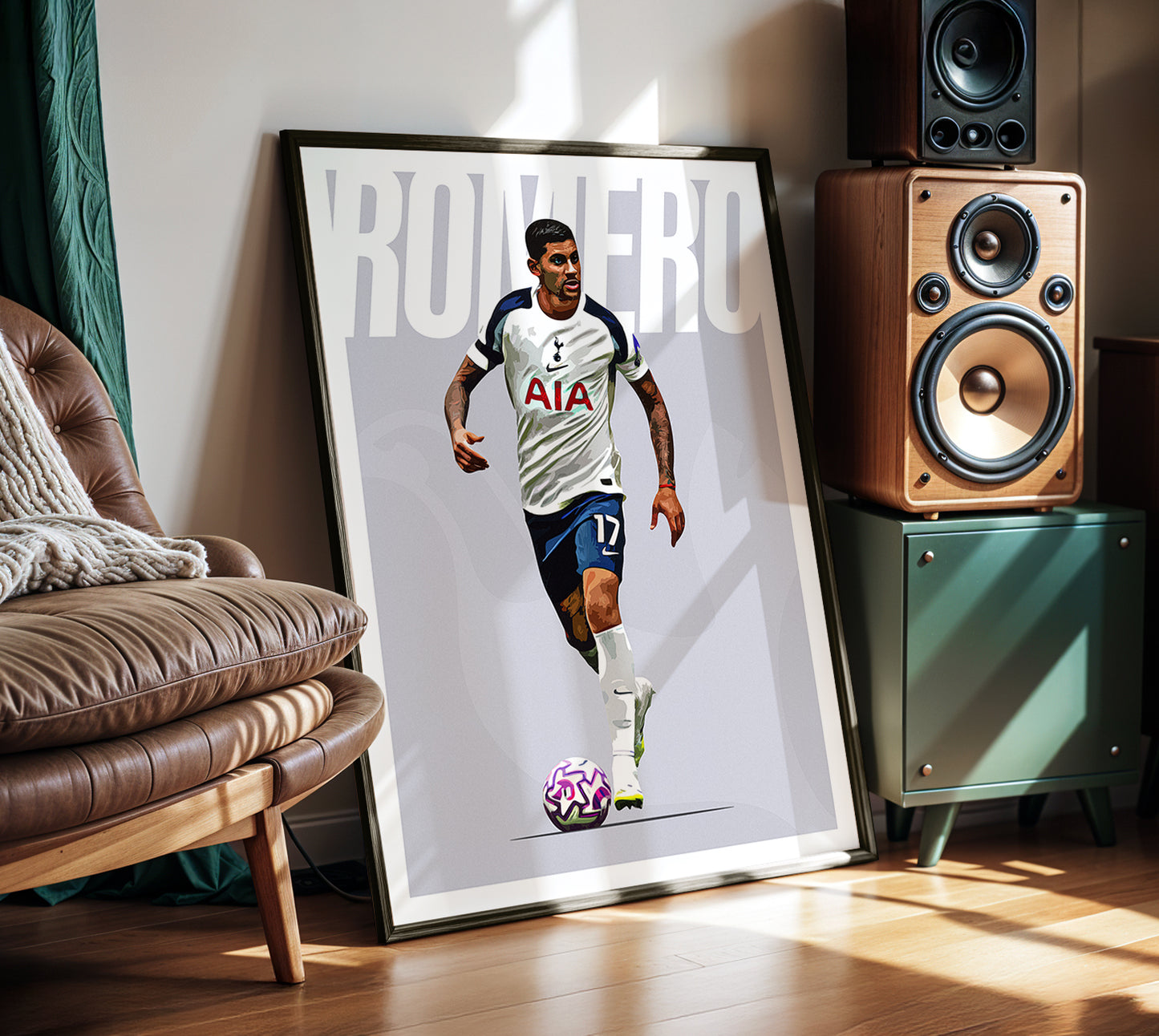 Cristian Romero 25/26 4K (Home) Poster