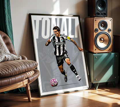 Sandro Tonali 25/26 4K (Home) Poster
