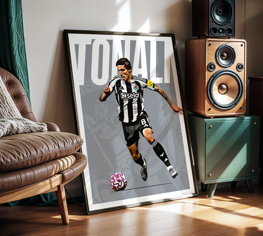 Sandro Tonali 25/26 4K (Home) Poster