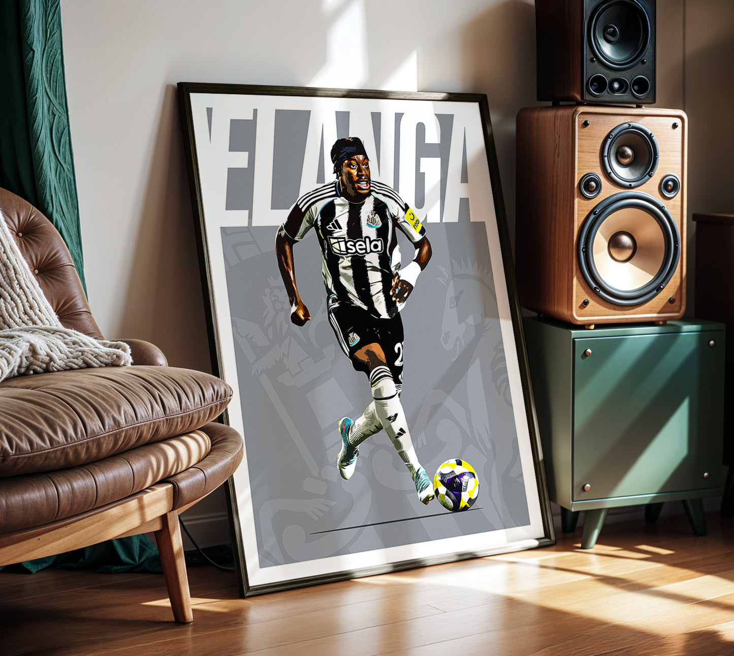 Anthony Elanga 25/26 4K (Home) Poster