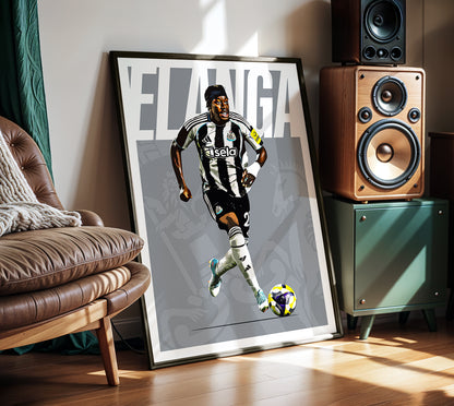 Anthony Elanga 25/26 4K (Home) Poster