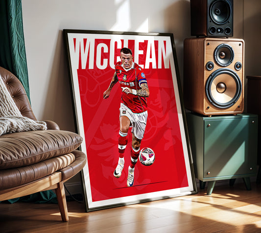 James McClean 25/26 4K (Home) Poster