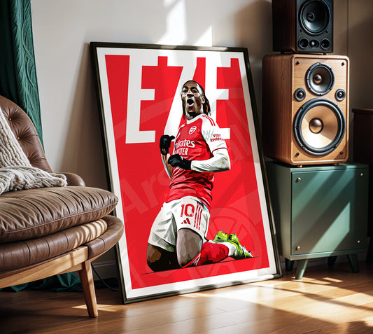 Eberechi Eze 25/26 4K (Home) Poster