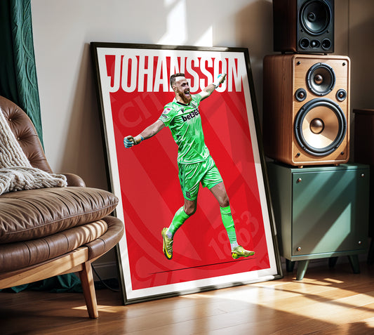 Viktor Johansson 25/26 4K (Home) Poster