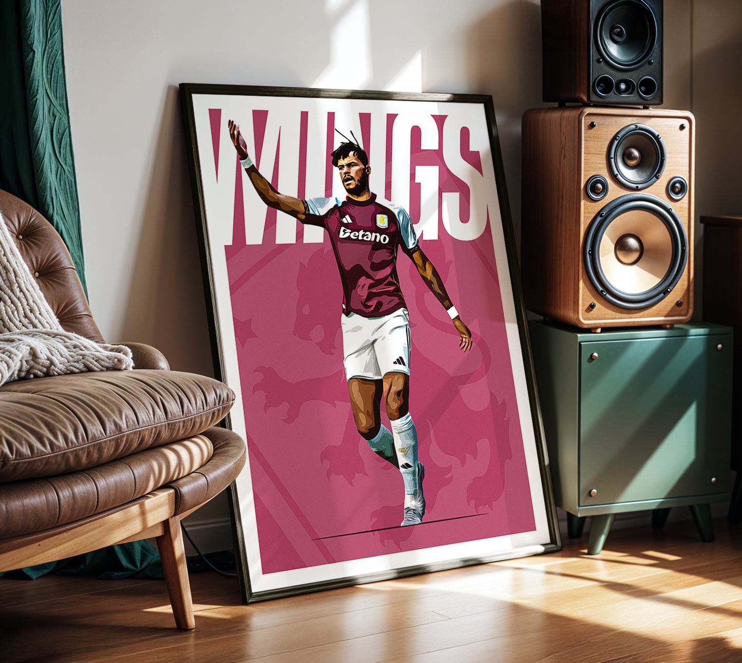 Tyrone Mings 25/26 4K (Home) Poster