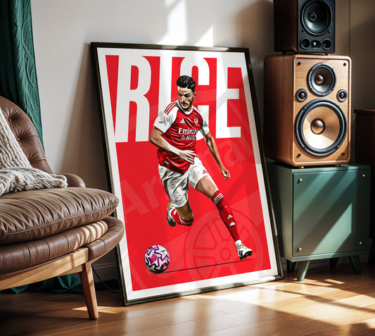 Declan Rice 25/26 4K (Home) Poster