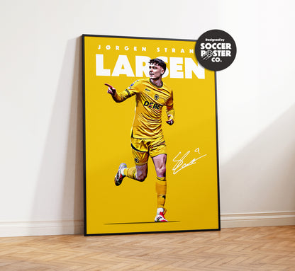 Jorgen Strand Larsen 24/25 4K Poster