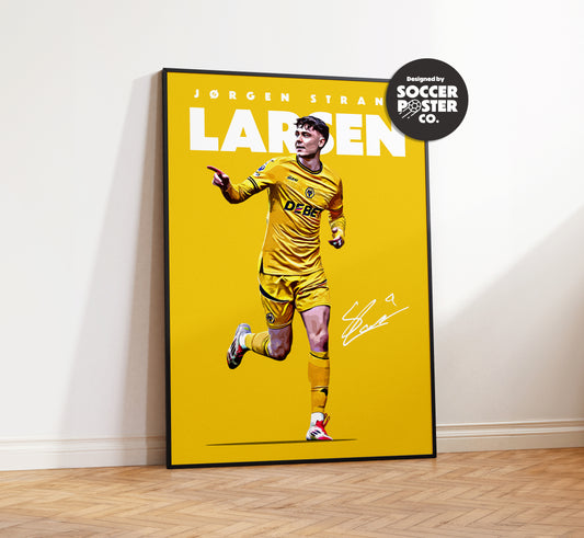 Jorgen Strand Larsen 24/25 4K Poster