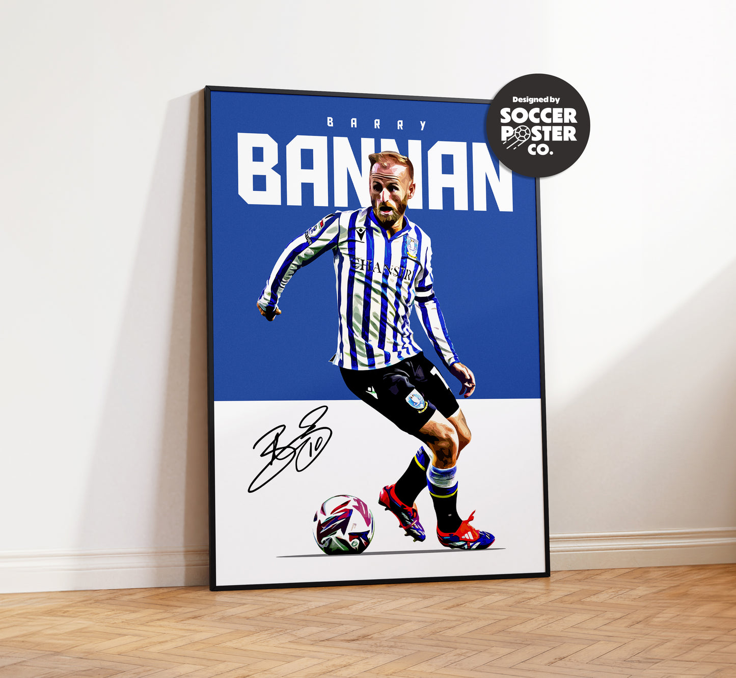 Barry Bannan 24/25 4K Poster