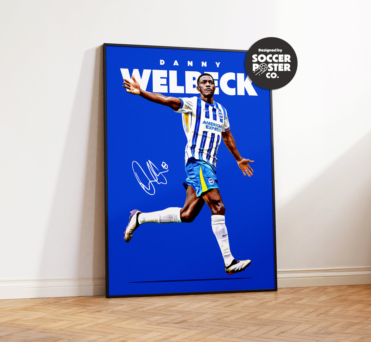 Danny Welbeck 24/25 4K Poster