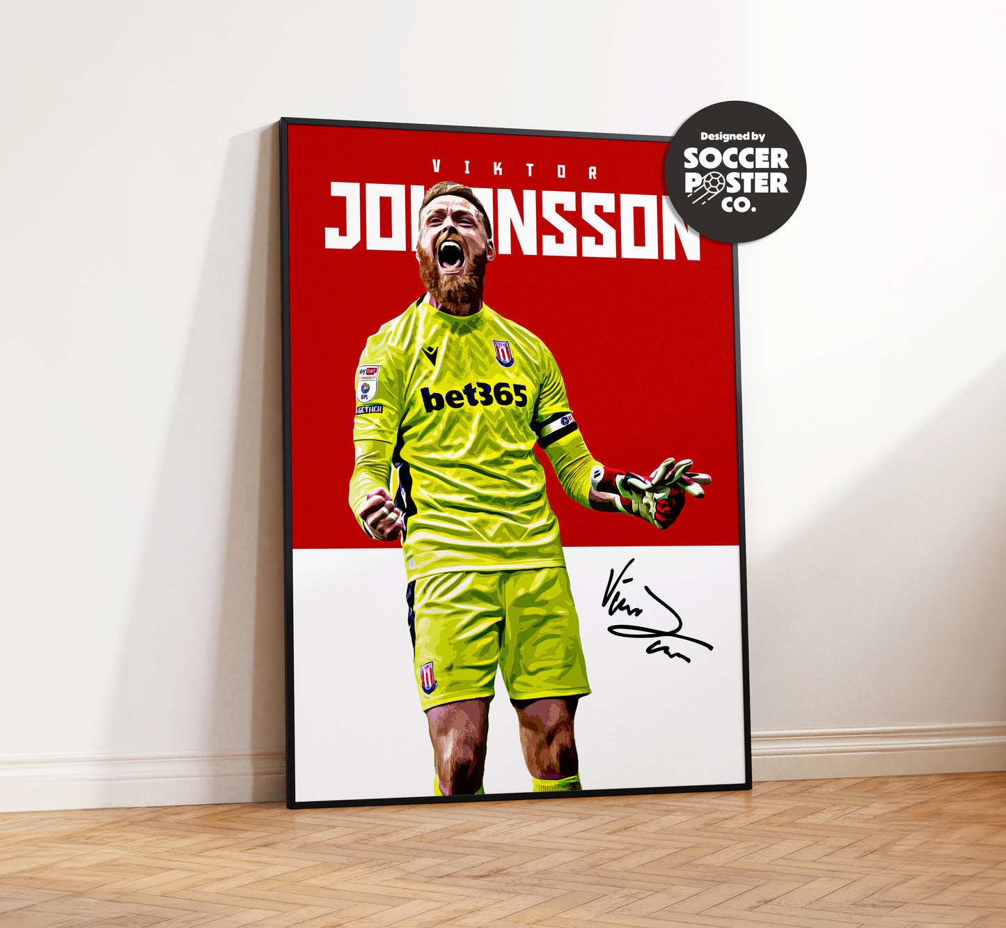 Viktor Johansson 24/25 4K Poster