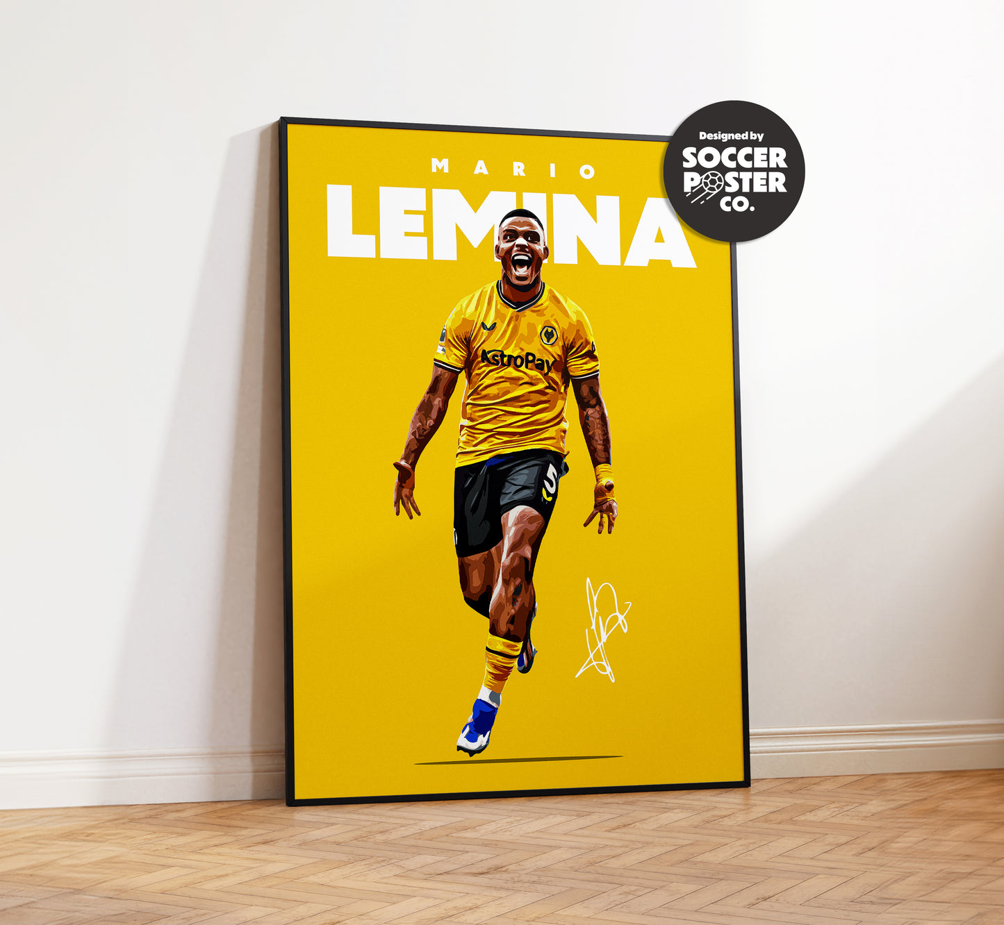 Mario Lemina 4K Poster