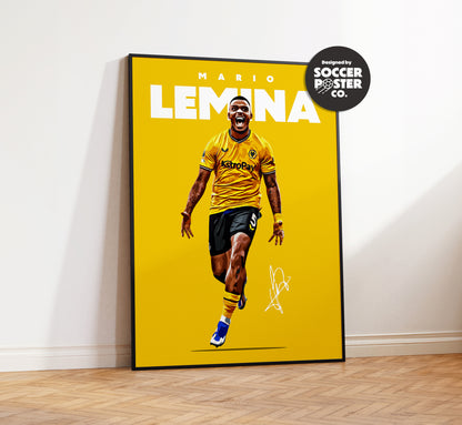 Mario Lemina 4K Poster