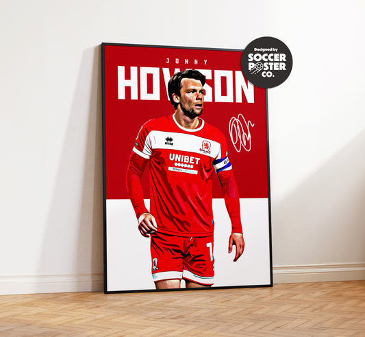 Jonny Howson 24/25 4K Poster
