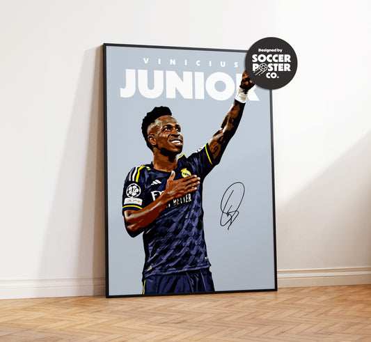 Vinicius Junior 4K Poster