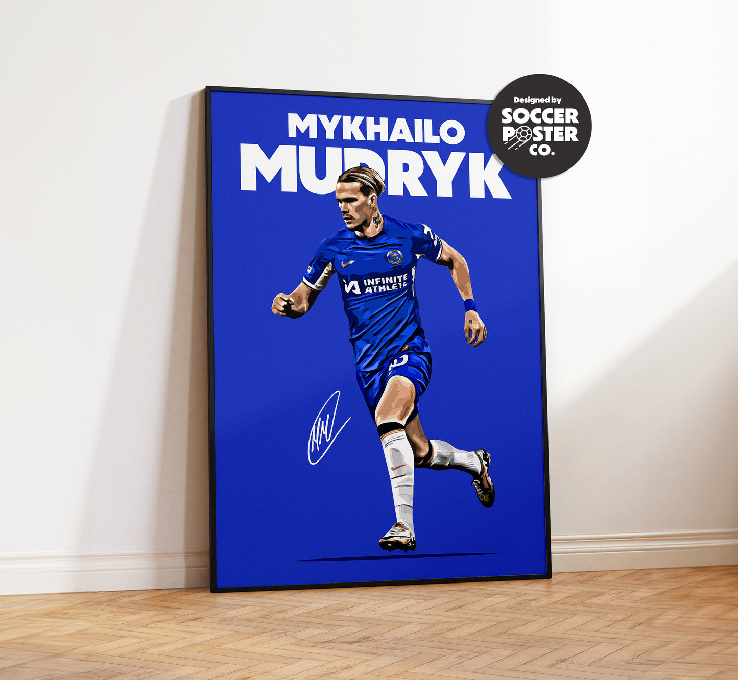 Mykhailo Mudryk 4K Poster