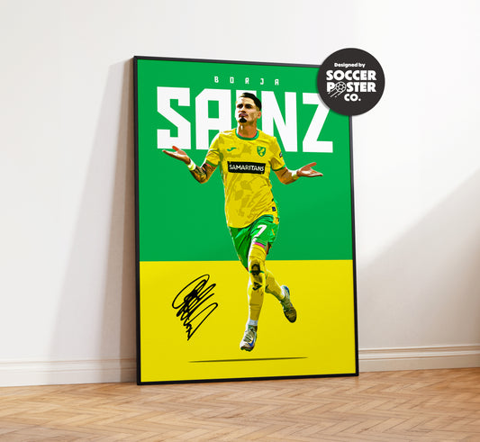 Borja Sainz 24/25 4K Poster