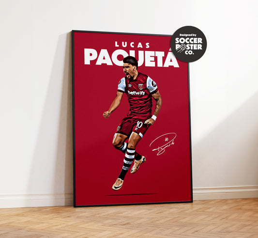 Lucas Paqueta 4K Poster