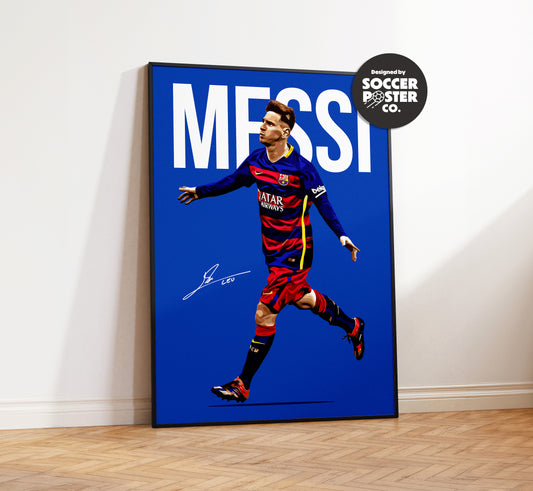 Lionel Messi 4K Poster