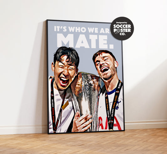 Son & Maddison 24/25 4K Europa League Poster