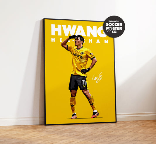 Hwang Hee-chan 4K Poster