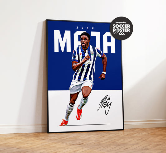 Josh Maja 24/25 4K Poster