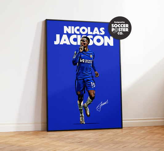 Nicolas Jackson 4K Poster