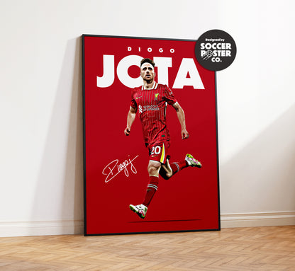 Diogo Jota 24/25 4K Poster