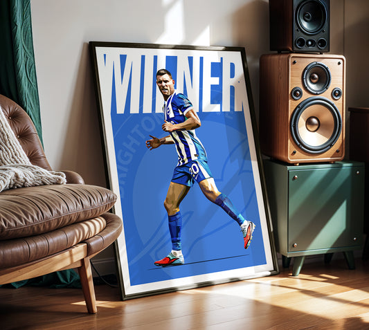 James Milner 25/26 4K (Home) Poster