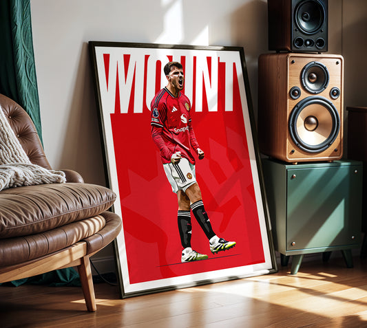 Mason Mount 25/26 4K (Home) Poster