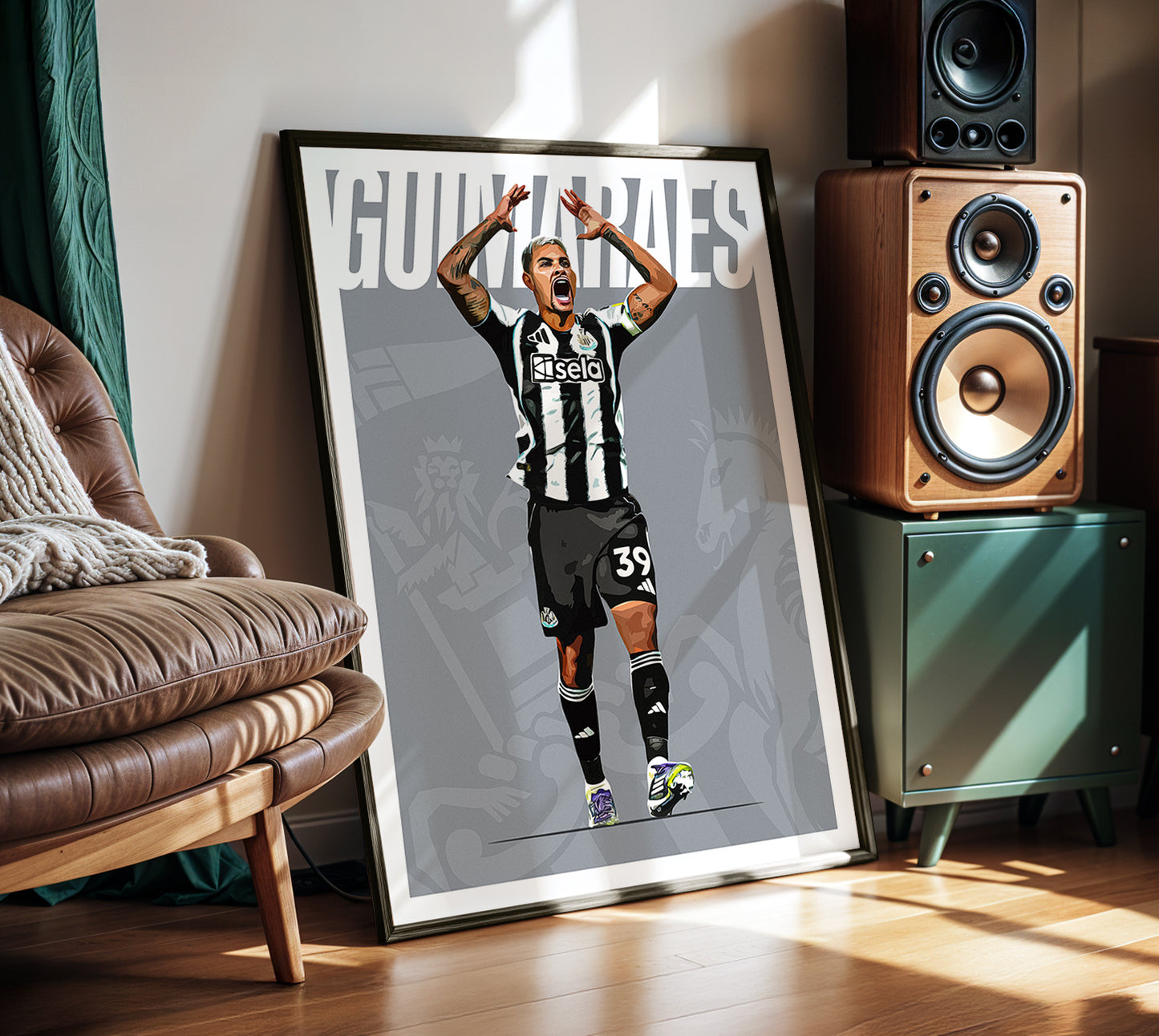 Bruno Guimaraes 25/26 4K (Home) Poster