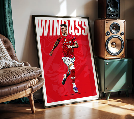 Josh Windass 25/26 4K (Home) Poster