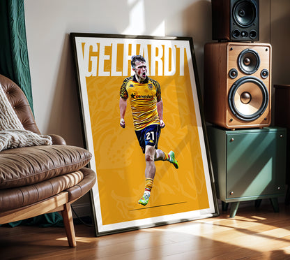 Joe Gelhardt 25/26 4K (Home) Poster
