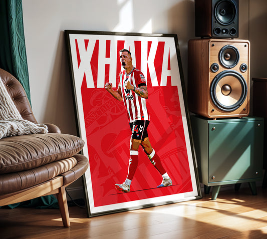 Granit Xhaka 25/26 4K (Home) Poster