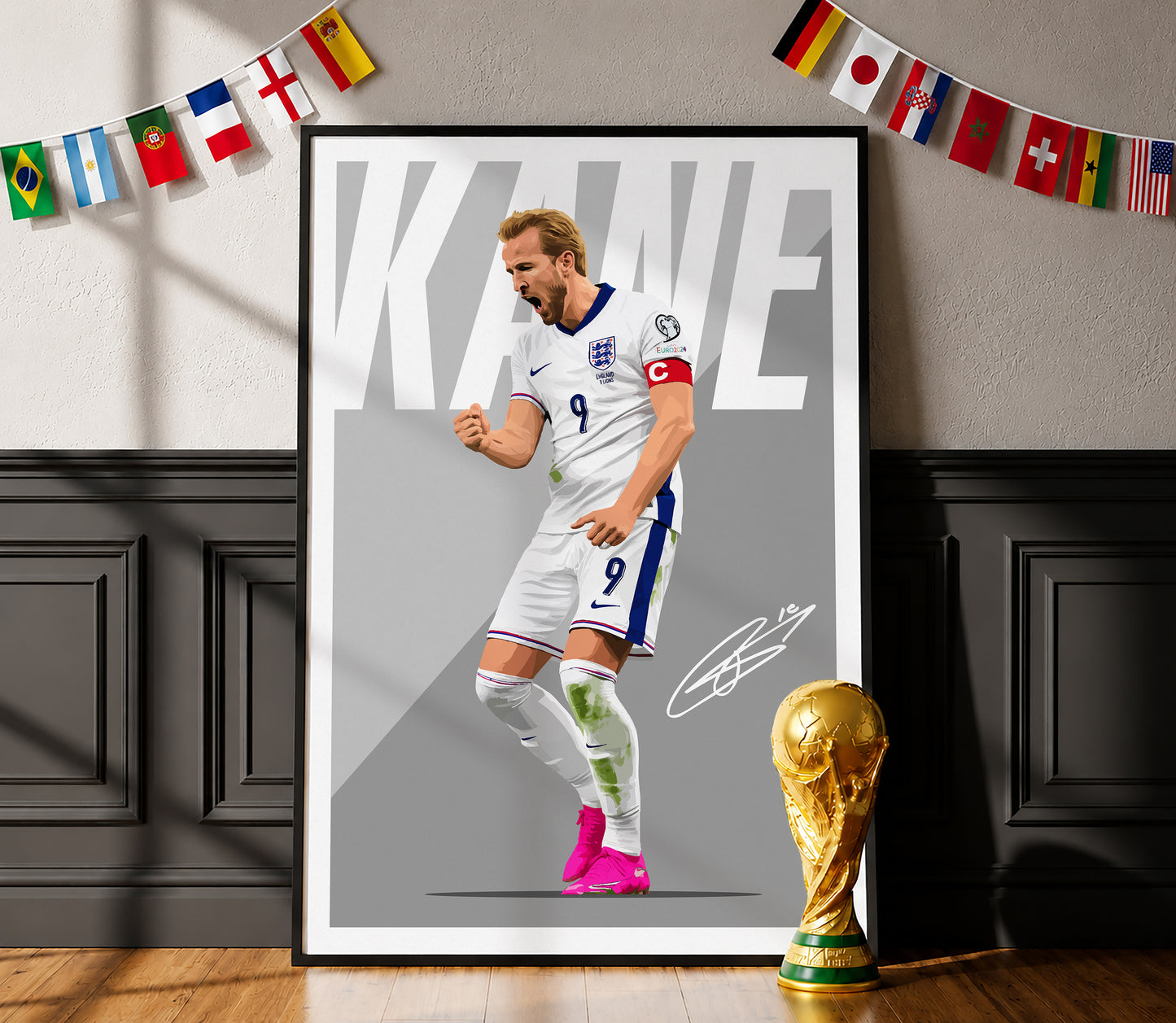 Harry Kane (England) Poster